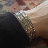 NAVAJO 『925SILVER NARROW BANGLE（FLAT）』