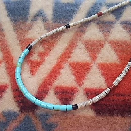 SANTO DOMINGO 『HEISHI NECKLACE "2" （Delbert&Torevia Crespin）』