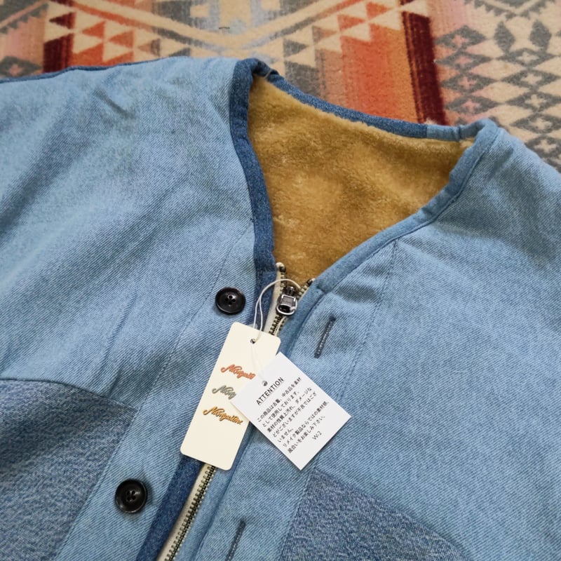 Nasngwam. 『GRIZZLY JACKET（DENIM） Lサイズ』 | S K U（