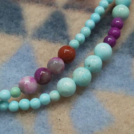 Tsunai Haiya 『COLORFIELD BEADS ANKLET（ビーズアンクレット） Ⅲ』