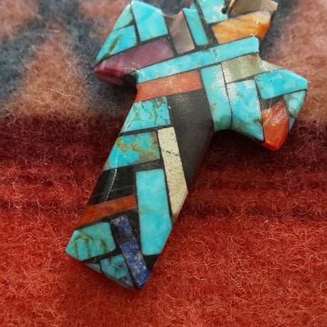SANTO DOMINGO 『MOSAIC INLAY NECKLACE（J.Reano）』