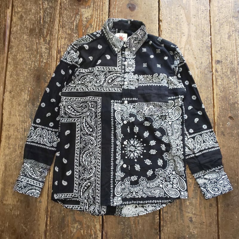 Nasngwam. 『SKELTER SHIRTS BANDANA(BLACK Sサイズ)』