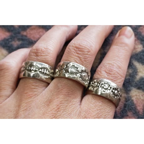 NAVAJO 『925SILVER RING（WIDE）』