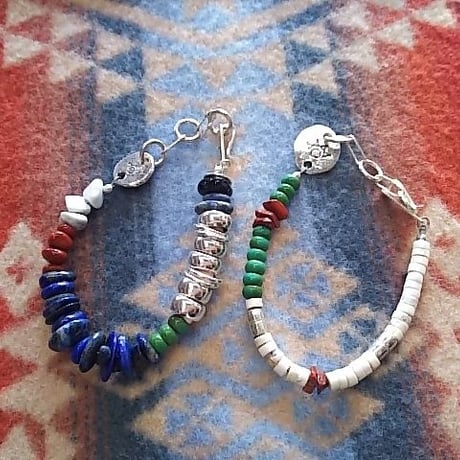 Tsunai Haiya 『COLORFIELD BEADS BRACELET（ビーズブレスレット） Ⅱ （C）』