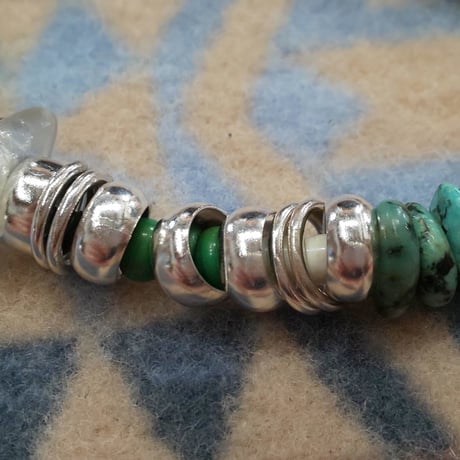 Tsunai Haiya 『COLORFIELD BEADS BRACELET（ビーズブレスレット） Ⅱ （C）』