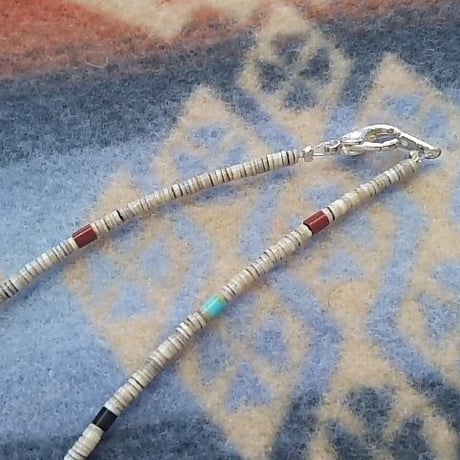 SANTO DOMINGO 『HEISHI NECKLACE "2" （Delbert&Torevia Crespin）』