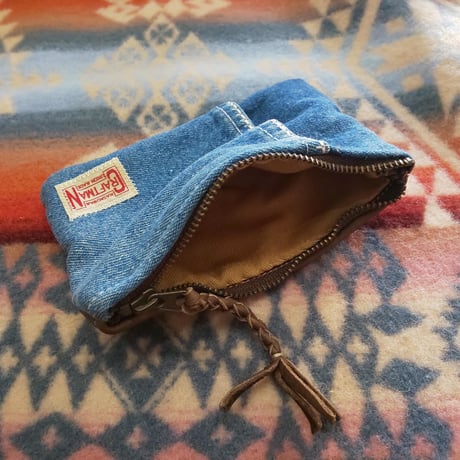 Nasngwam. 『FASTENER POUCH Sサイズ （DENIM）』