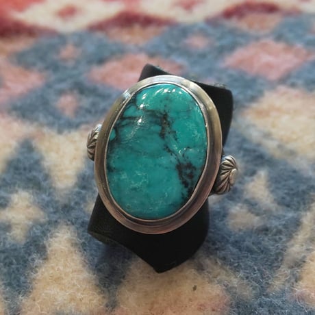 NAVAJO 『TURQUOISE（SKY HORSE） RING （G.Begay）12号』