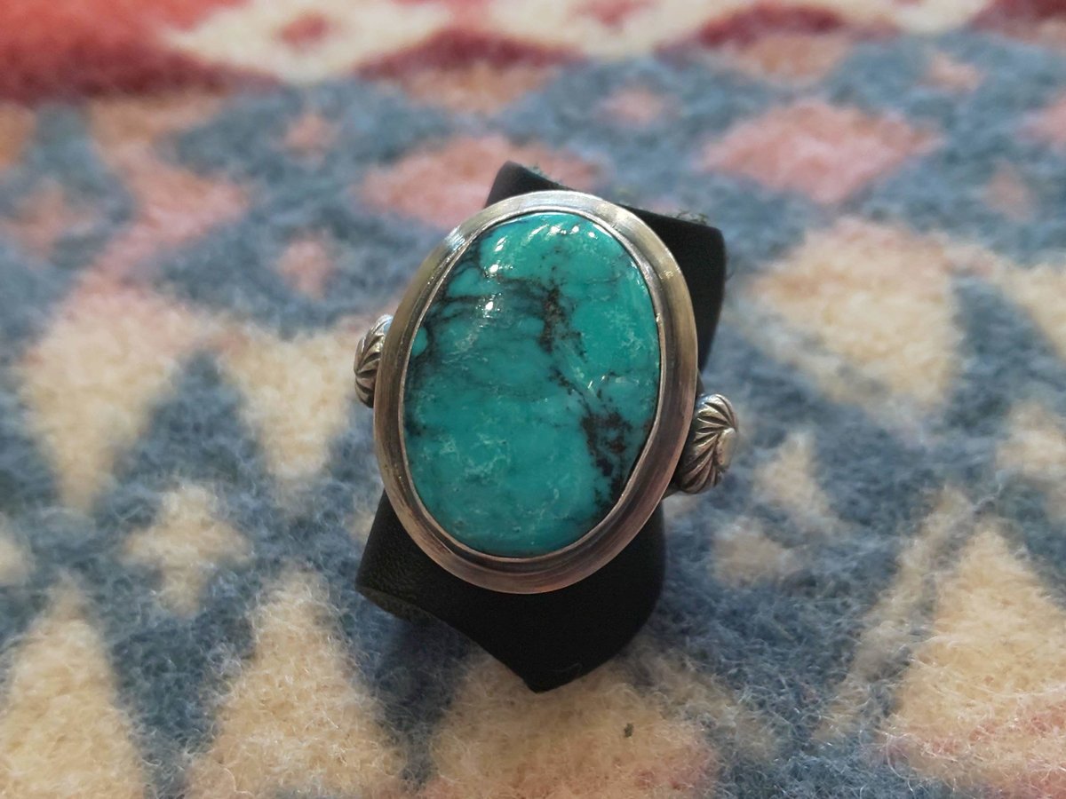 NAVAJO 『TURQUOISE（SKY HORSE） RING （G.Begay）12号』