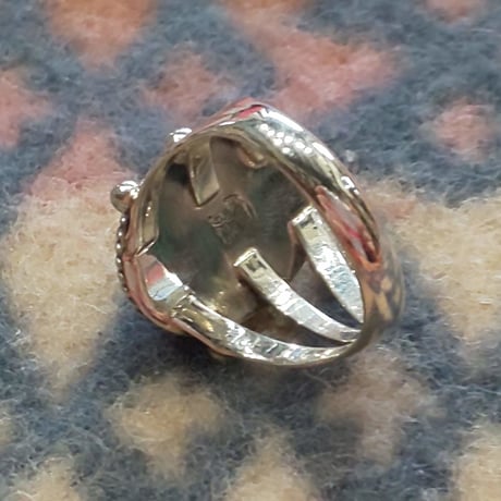 NAVAJO 『MALACHITE（孔雀石） RING 12号』