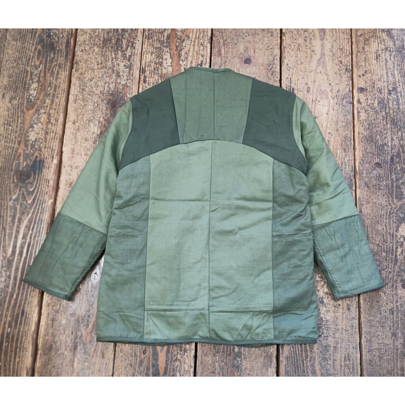 Nasngwam ナスングワム ジャケット　パッチワーク ミリタリー　サイズＭ Nasngwam. ナスングワム / WAILERS LEATHER JACKET ウェイラーズ