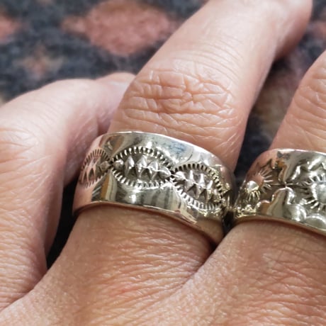 NAVAJO 『925SILVER RING（WIDE）』