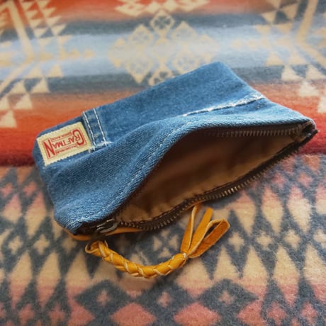 Nasngwam. 『FASTENER POUCH Sサイズ （DENIM）』