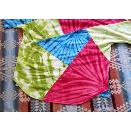 Nasngwam. 『PUZZLE TEE Ⅱ（TIE-DYE） Mサイズ（C）』