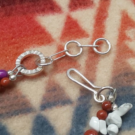 Tsunai Haiya 『COLORFIELD BEADS ANKLET（ビーズアンクレット） B』