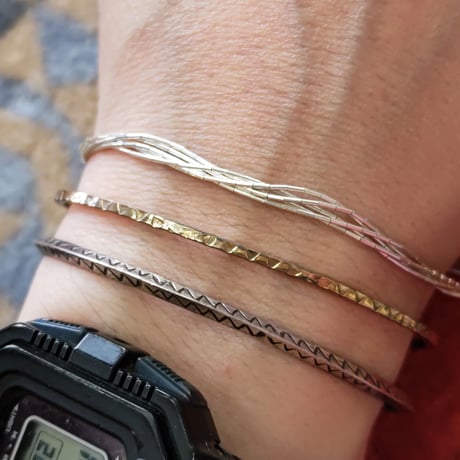 NAVAJO 『LIQUID SILVER BRACELET』
