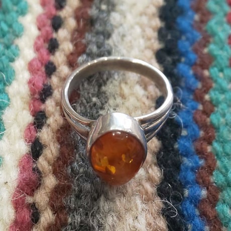 NAVAJO 『AMBER（琥珀） RING 9号』