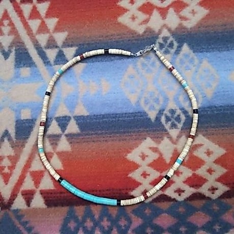 SANTO DOMINGO 『HEISHI NECKLACE "4"（Delbert&Torevia Crespin）』