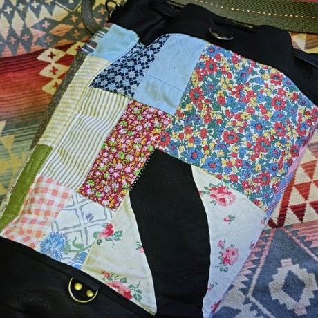 Nasngwam. 『VINTAGE QUILT BONSACK（BLACK）』
