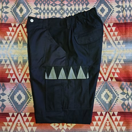 Nasngwam. 『BARBARIAN CARGO SHORTS（BLACK） Lサイズ』
