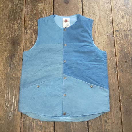 Nasngwam. 『LONESTAR VEST（DENIM）Mサイズ （B）』