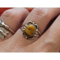 NAVAJO 『TIGER EYE RING 14号』