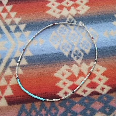 SANTO DOMINGO 『HEISHI NECKLACE "2" （Delbert&Torevia Crespin）』