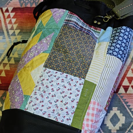 Nasngwam. 『VINTAGE QUILT BONSACK（BLACK）』