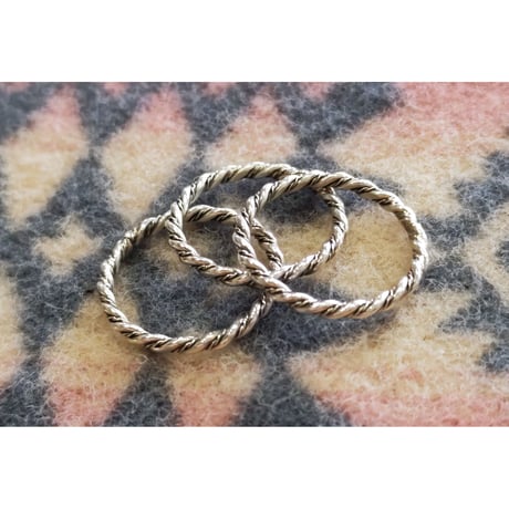 NAVAJO 『925SILVER RING（NARROW TWIST）』