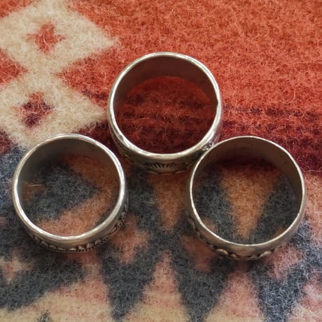 NAVAJO 『925SILVER RING（WIDE）』