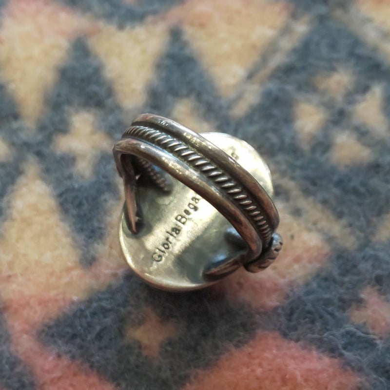NAVAJO 『TURQUOISE（SKY HORSE） RING （G.Begay）12号』