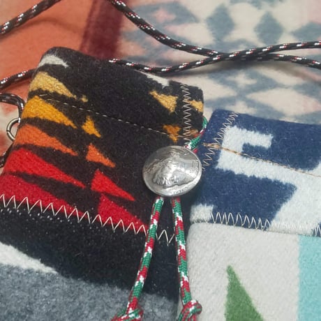 Nasngwam.×EARLY MORNING 『CONNECT POUCH（PENDLETON） B』