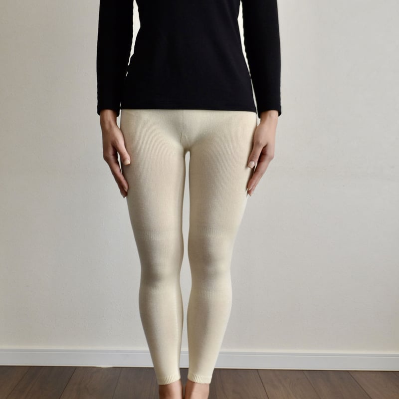 絹（SILK）無縫製 スパッツ No sewing spats | レッグヤスダ