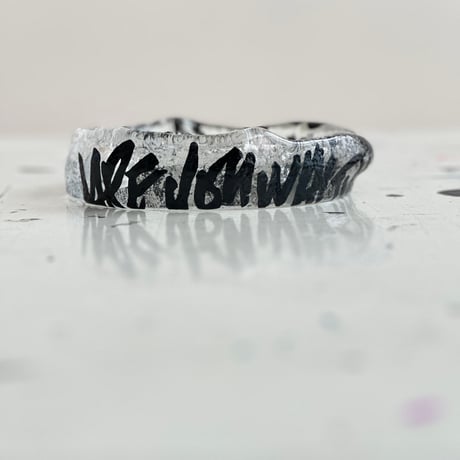 INTERVENTIONS #009 / Glass Object × Black Paint