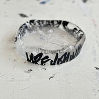 INTERVENTIONS #009 / Glass Object × Black Paint