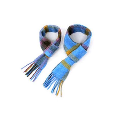 犬のチェック柄マフラー・Sサイズ | INUTO