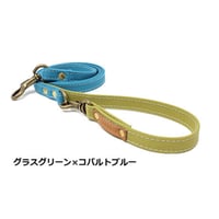 BLENHEIM キャンバス地のカフェリード（バイカラー）（L)