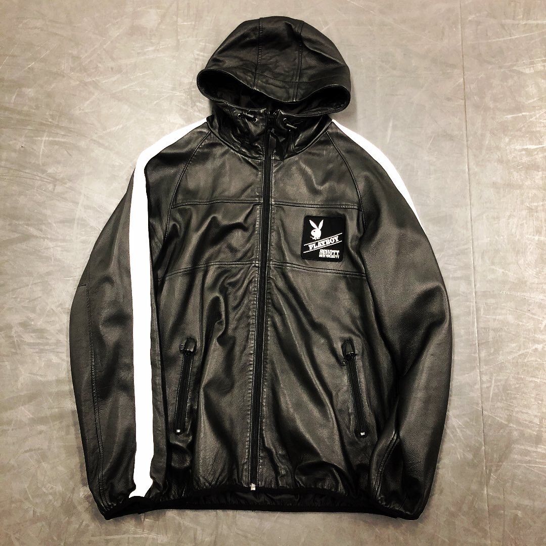 ヒステリックグラマー☆PLAYBOY☆コラボ レザージャケット【美品