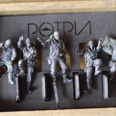 POTPIA / INTO THE MOUNTAINS (Deep Khaki) / 5体 SET BOX  no.727/3