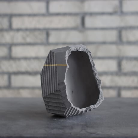 N/OH / 応-OU-/ smoky gray＋Line / S (5号)  no.222-125