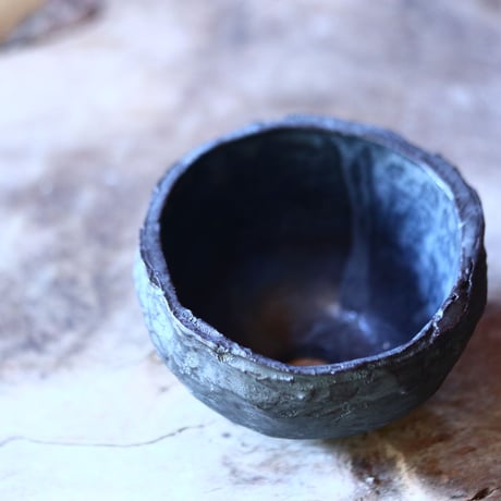 joint pot   安西桂   ×   安西岳郎   親子鉢〝土の子″ ボール  S  no.112949