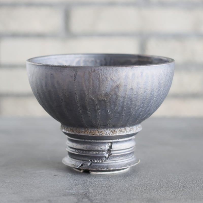 takero pot / mushikui / テツ (4号) no.531-5 | 芽の巣山