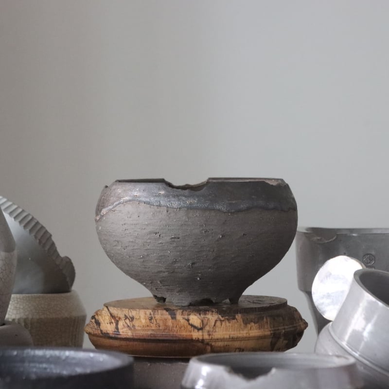 N/OH / コロ鉢 / 雨時もどき / S no.1027-13 | 芽の巣山