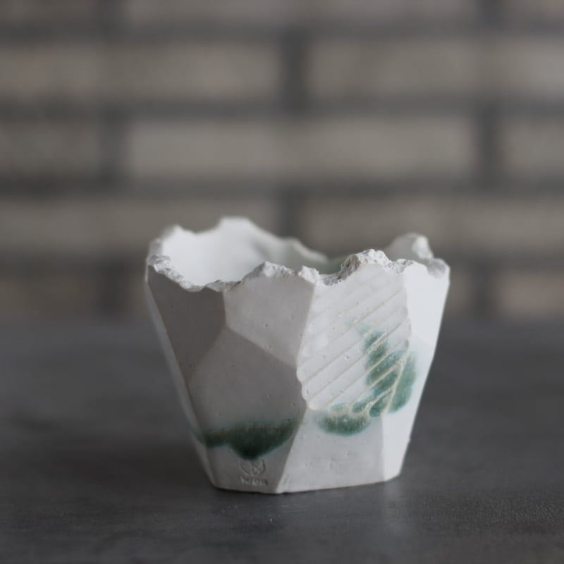 N/OH 澪標 N/OH / 澪標 / white ＋ dripping (緑) / SS (3.5号) n