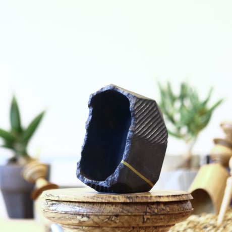 N/OH   澪標 / N-Black + gold line / SS   no.611-59