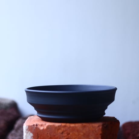 Yuta  Uchida 〝black  clay″   /   humanity pot       no.510-21