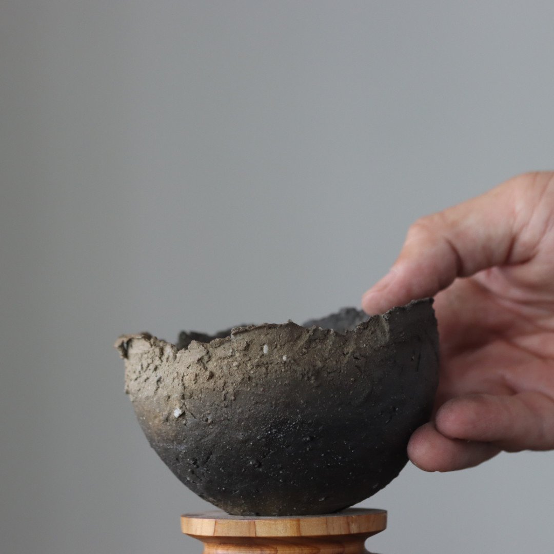 たけろうポット/ チギリ / スミ / S no.623-49 | 芽の巣山