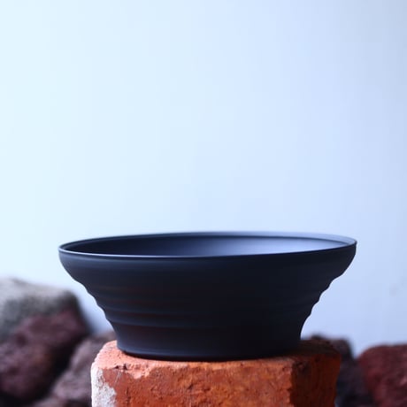 Yuta  Uchida 〝black  clay″   /   humanity pot       no.510-27