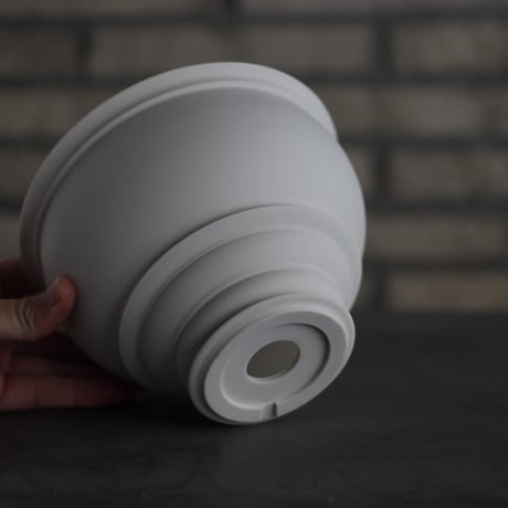 takero pot / 白 (5.5号)  no.201-2