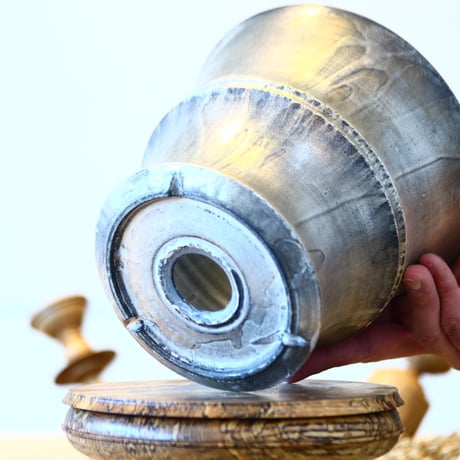 Yuta Uchida〝silver rust″ / humanity pot    no514-U84